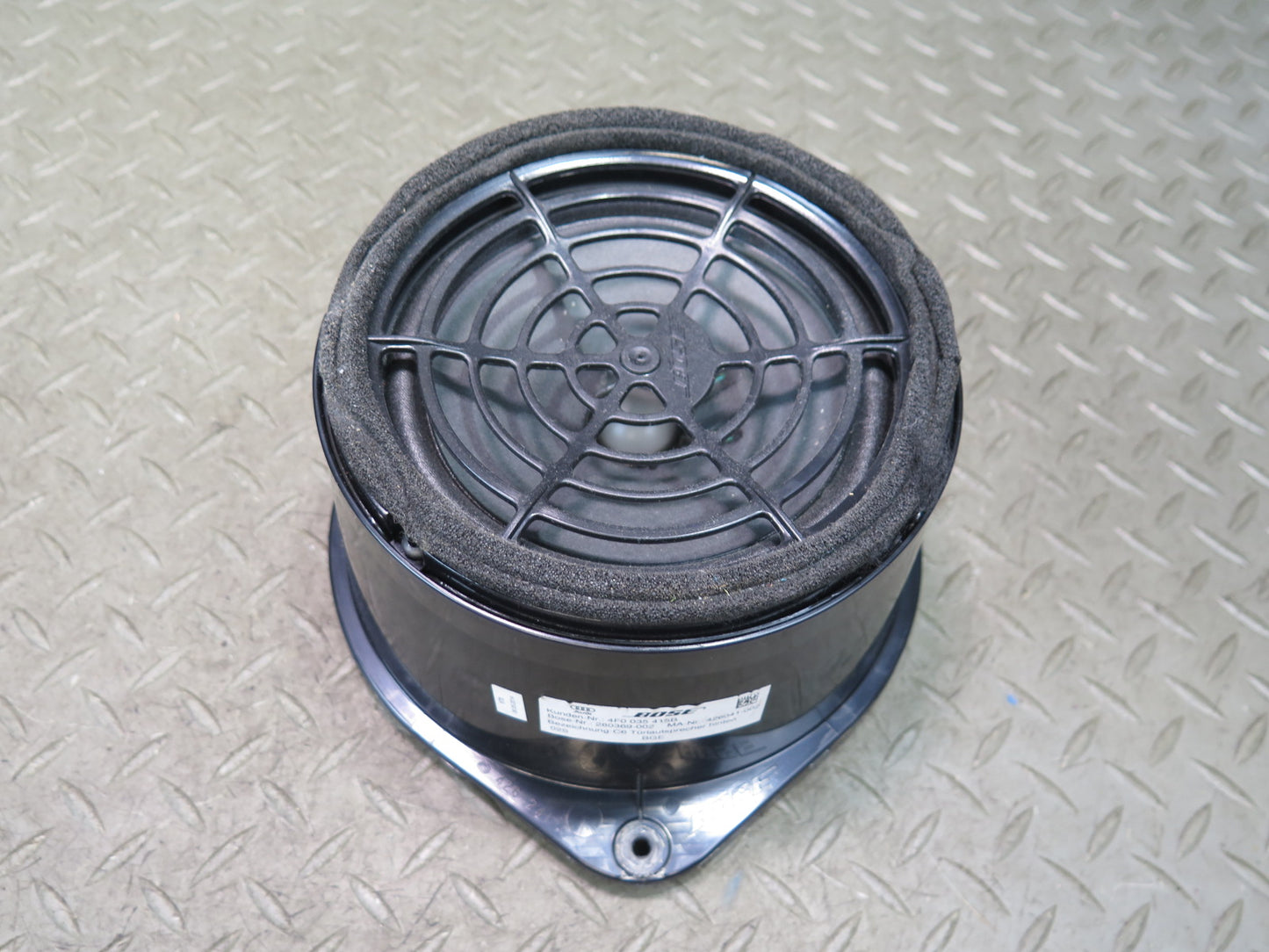 07-15 Audi 4L Q7 Set of 2 Rear Left & Right Door Bose Speaker 4F0035415B OEM