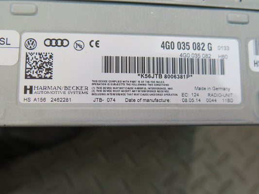 10-15 Audi 4L Q7 Radio Receiver Control Module  4G0035082G OEM