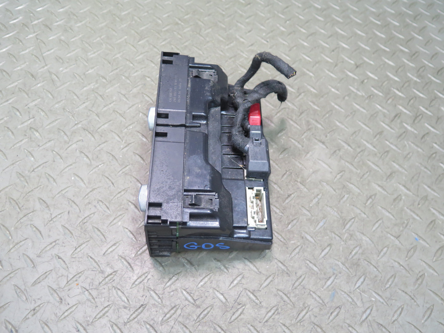10-15 Audi 4L Q7 Rear A/C Heater Climate Control Switch 4L0919158AD OEM