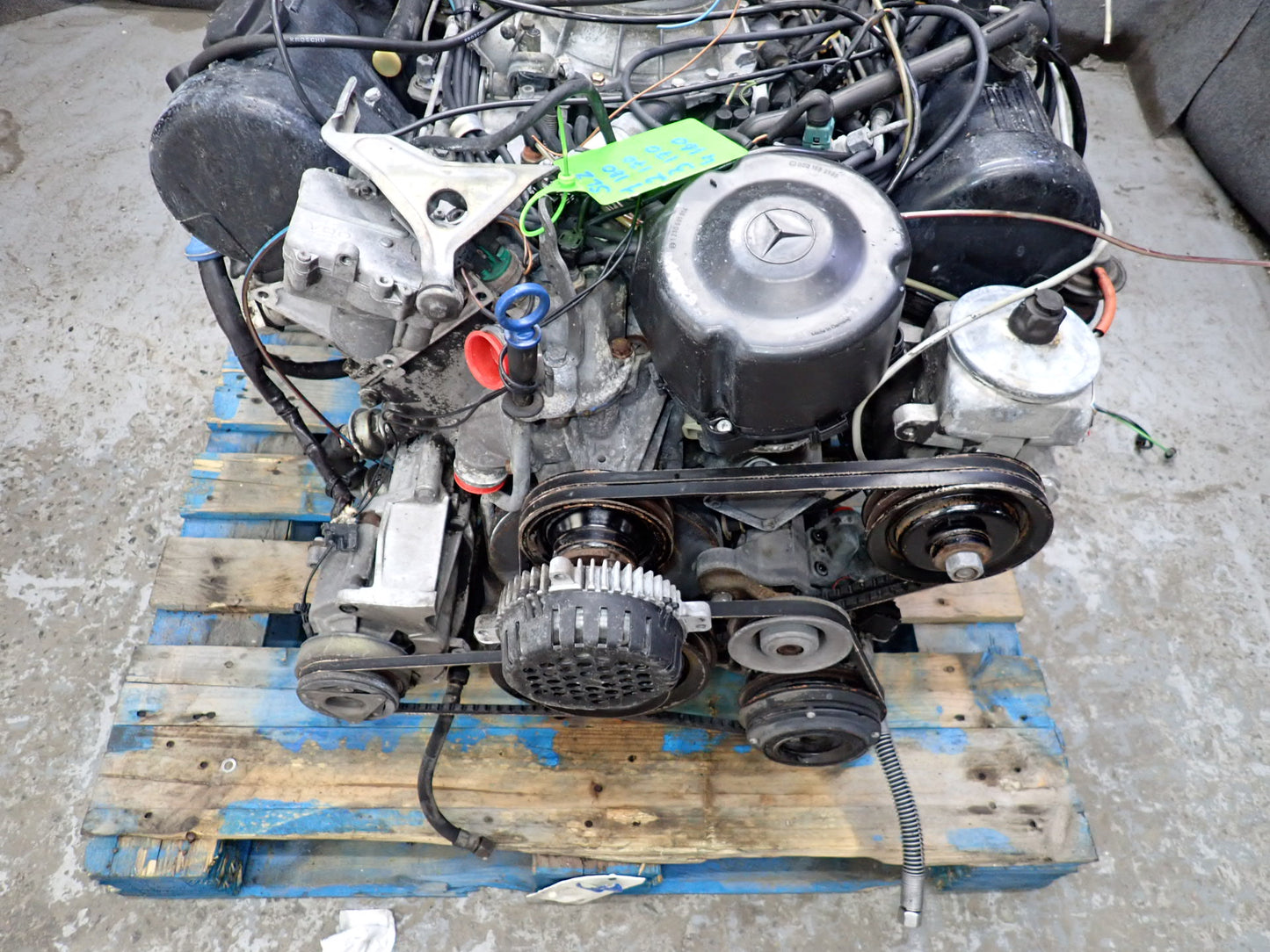 86-89 Mercedes R107 560SL M117 117.967 5.6L A/T Complete Engine Motor 86K OEM