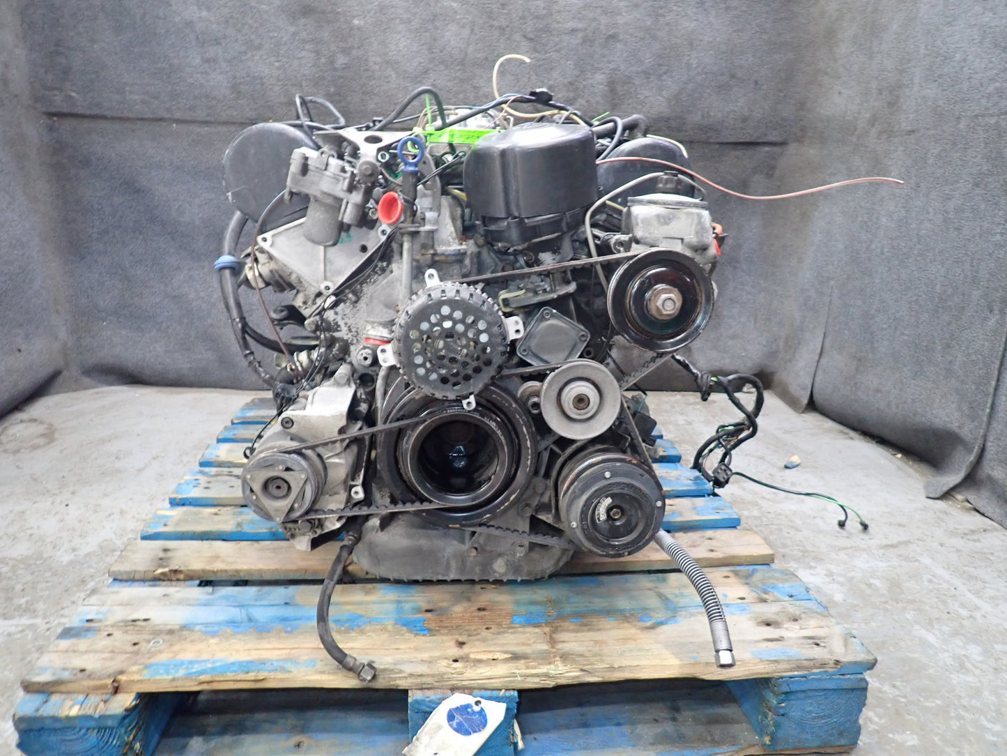 86-89 Mercedes R107 560SL M117 117.967 5.6L A/T Complete Engine Motor 86K OEM