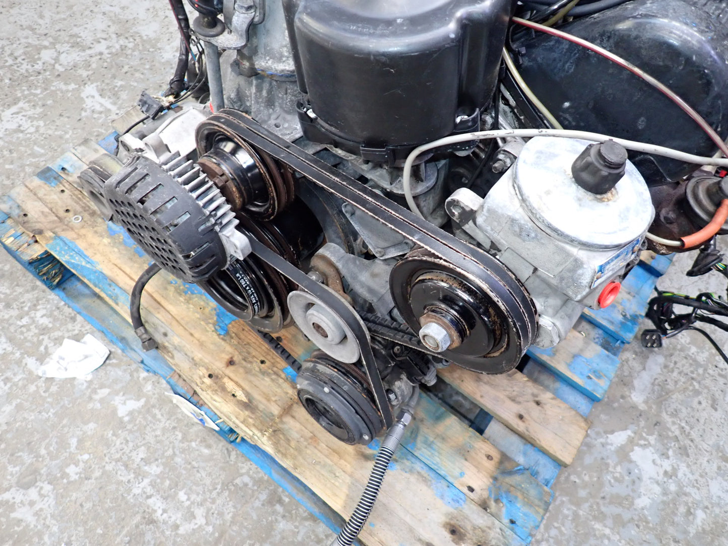 86-89 Mercedes R107 560SL M117 117.967 5.6L A/T Complete Engine Motor 86K OEM