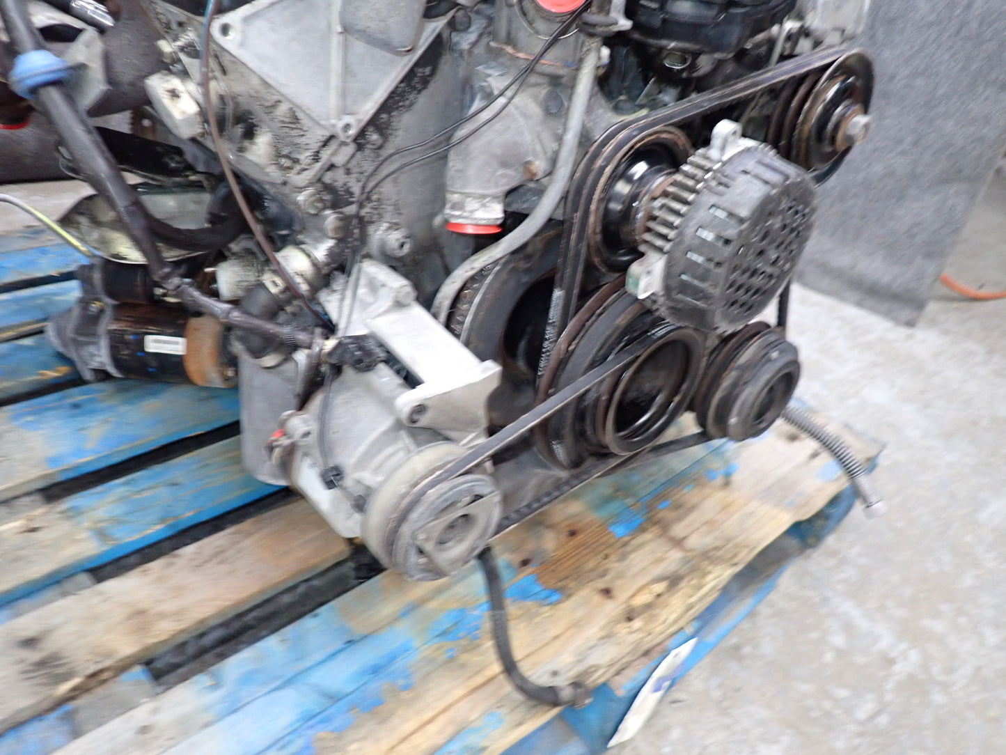 86-89 Mercedes R107 560SL M117 117.967 5.6L A/T Complete Engine Motor 86K OEM