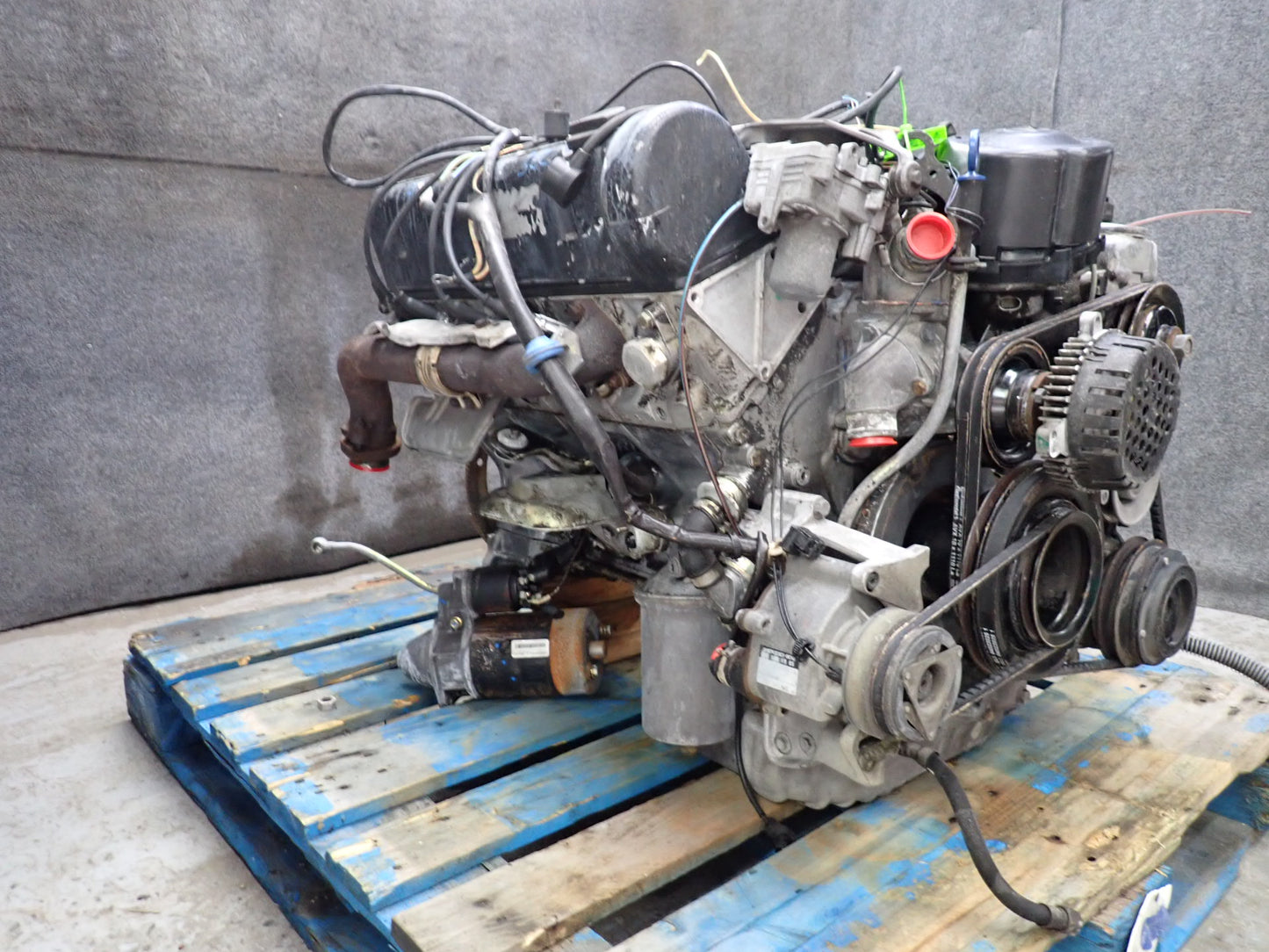 86-89 Mercedes R107 560SL M117 117.967 5.6L A/T Complete Engine Motor 86K OEM