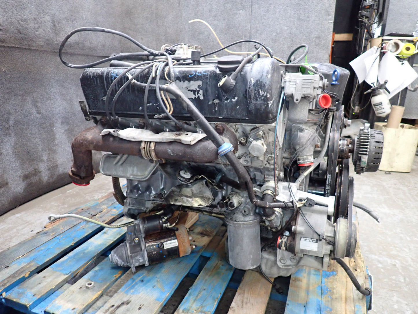 86-89 Mercedes R107 560SL M117 117.967 5.6L A/T Complete Engine Motor 86K OEM