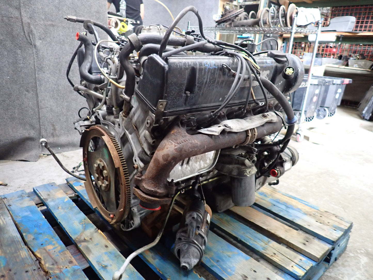 86-89 Mercedes R107 560SL M117 117.967 5.6L A/T Complete Engine Motor 86K OEM