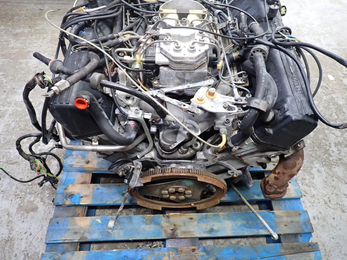86-89 Mercedes R107 560SL M117 117.967 5.6L A/T Complete Engine Motor 86K OEM