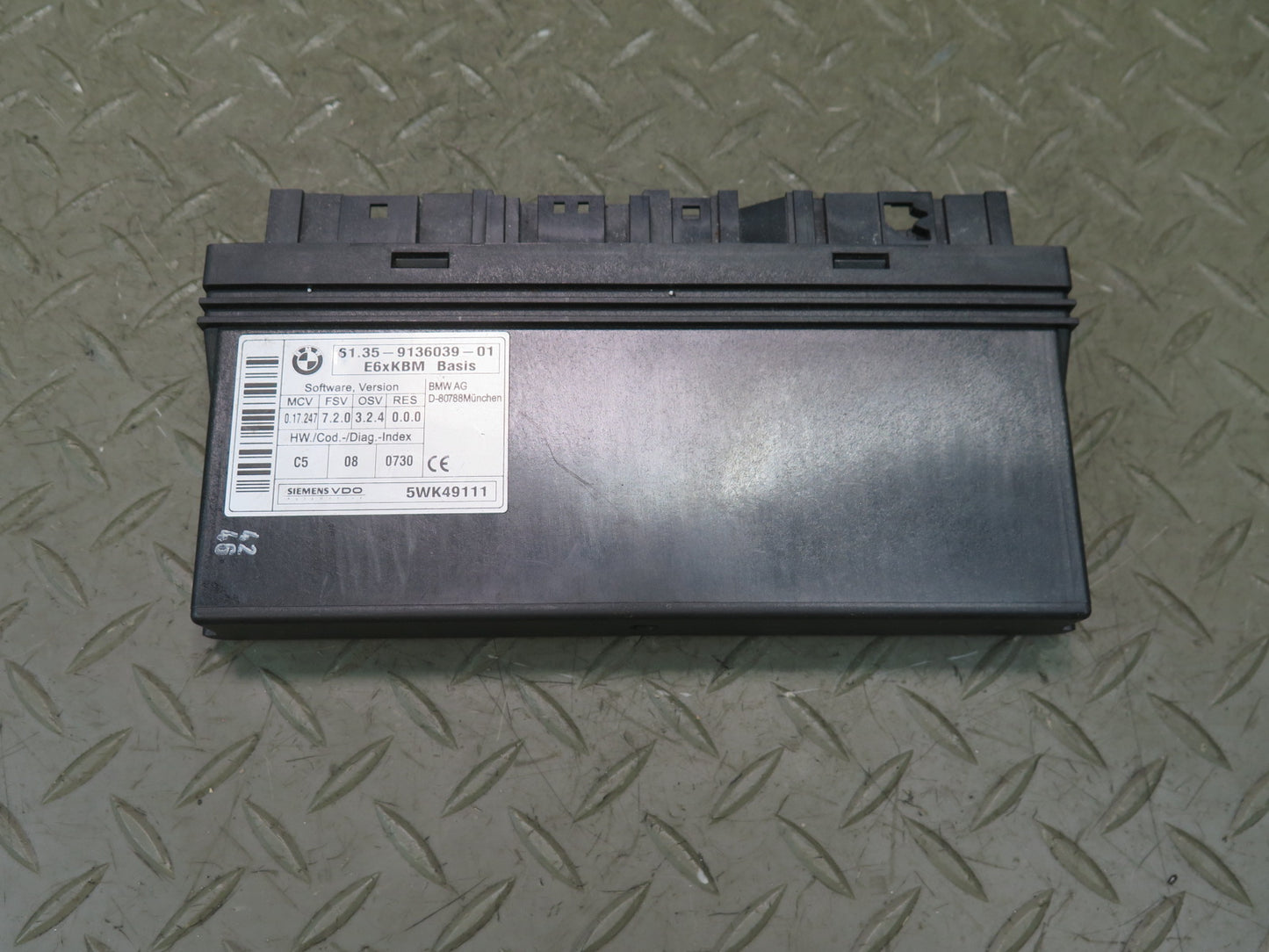 2004-2010 BMW E63 E64 M6 BCU BCM Body Control Computer Module Unit