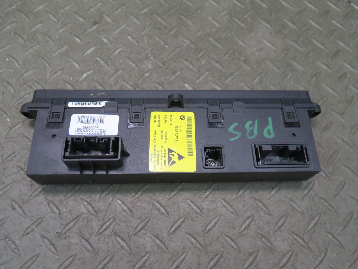 2006-2010 BMW E64 M6 Convertible TOP Roof PDC Heated Seat Switch Panel 9133273