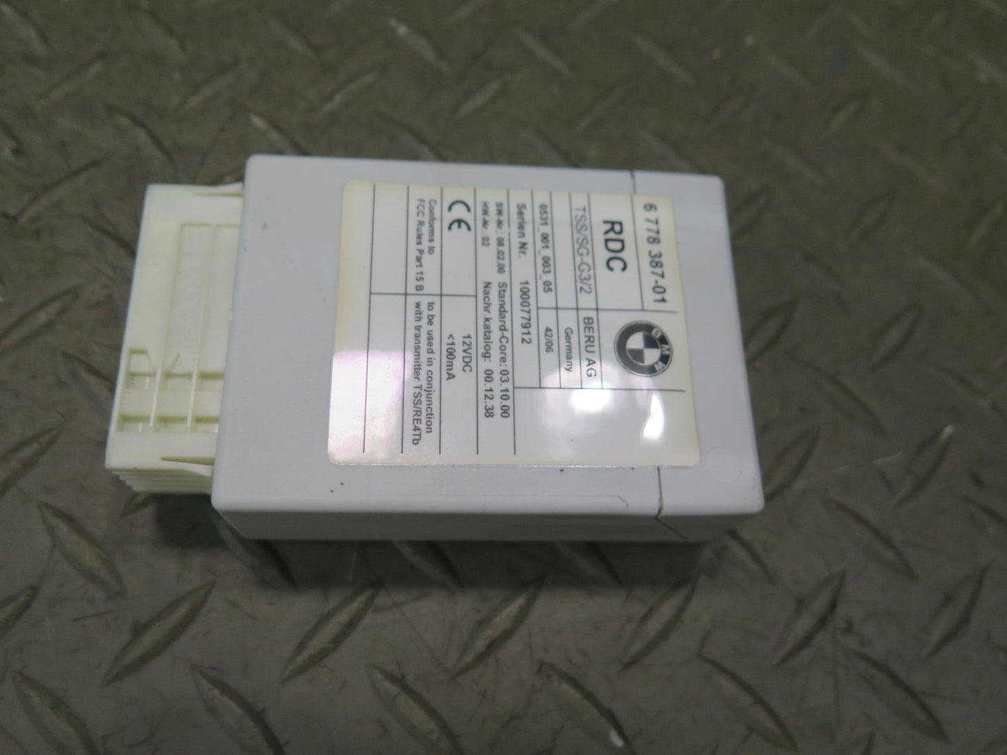 2006-2010 BMW E64 E63 M6 TPMS RDC Tire Pressure Monitor Sensor Module OEM