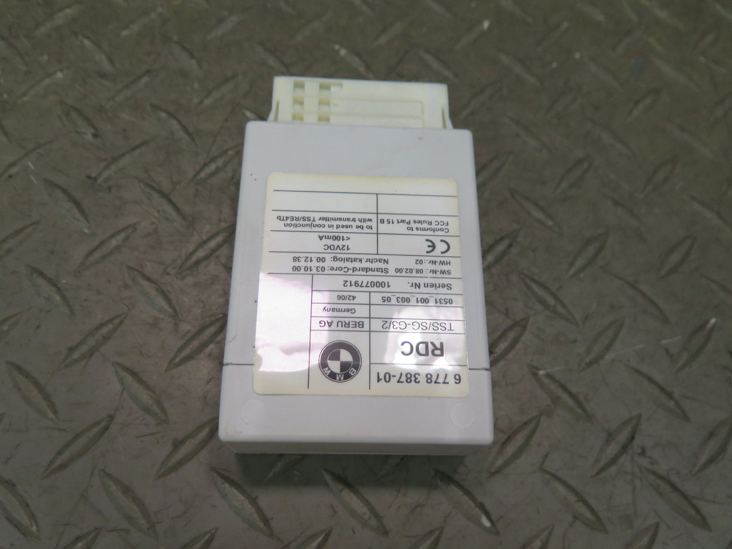2006-2010 BMW E64 E63 M6 TPMS RDC Tire Pressure Monitor Sensor Module OEM