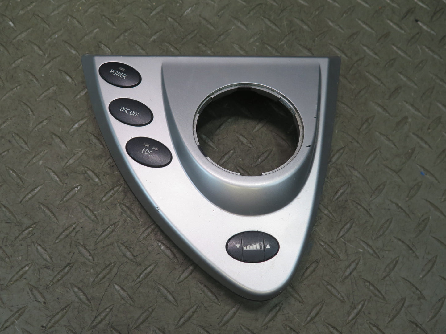 2006-2007 BMW E63 E64 M6 SMG Shifter Trim Bezel Cover Panel w Switches 7898248