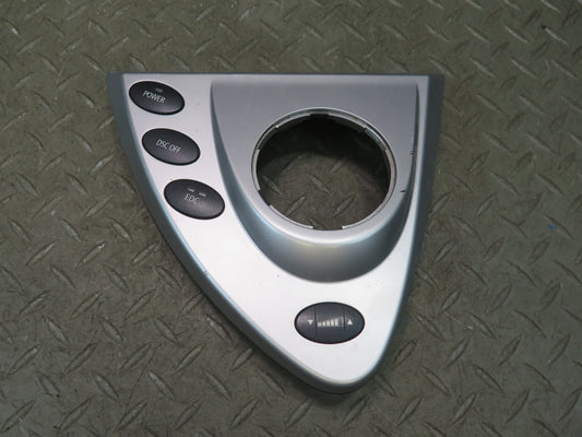 2006-2007 BMW E63 E64 M6 SMG Shifter Trim Bezel Cover Panel w Switches 7898248