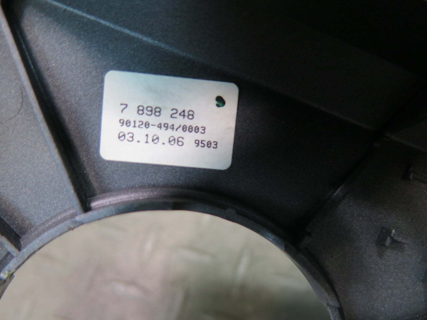 2006-2007 BMW E63 E64 M6 SMG Shifter Trim Bezel Cover Panel w Switches 7898248