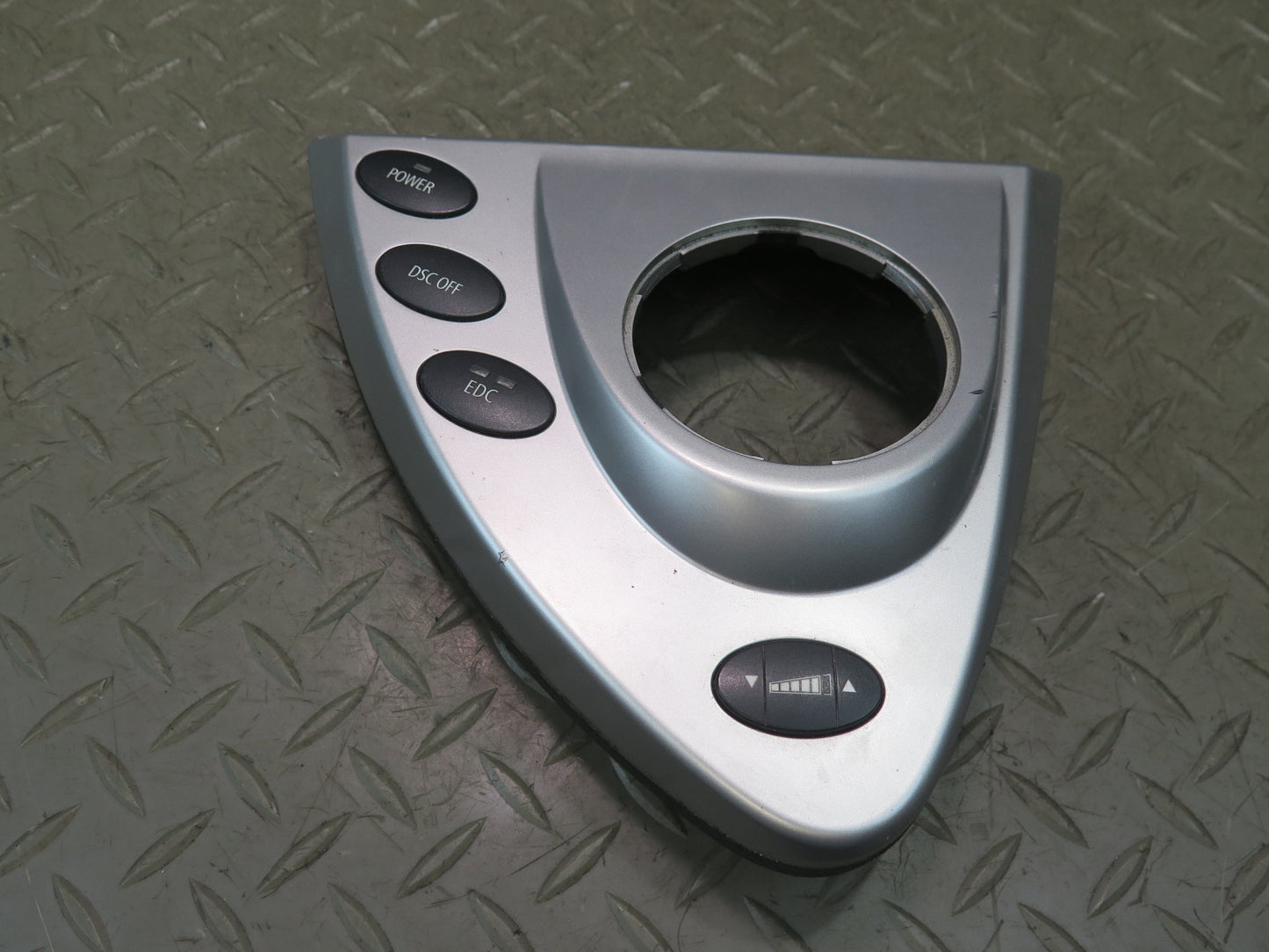 2006-2007 BMW E63 E64 M6 SMG Shifter Trim Bezel Cover Panel w Switches 7898248