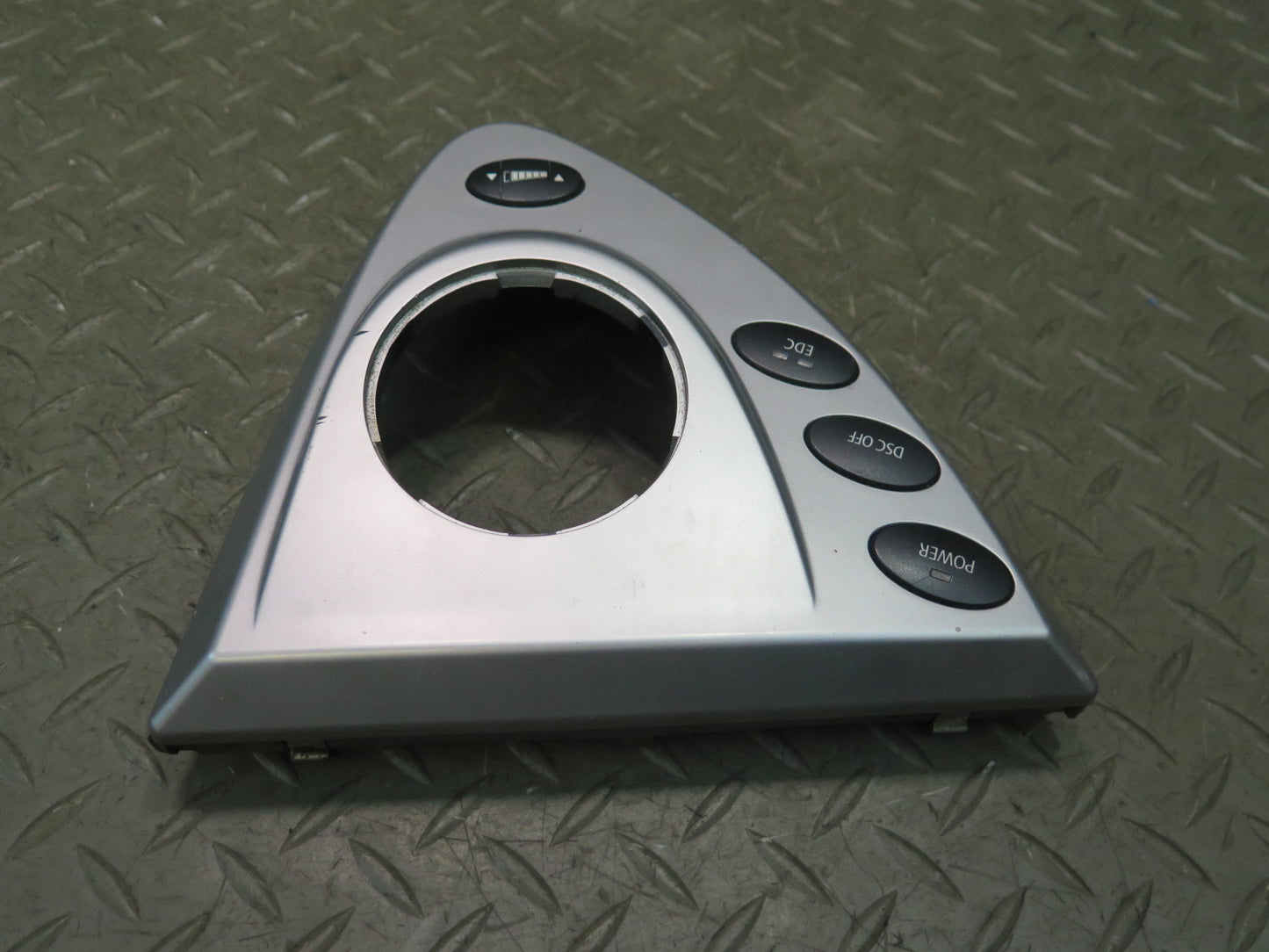2006-2007 BMW E63 E64 M6 SMG Shifter Trim Bezel Cover Panel w Switches 7898248