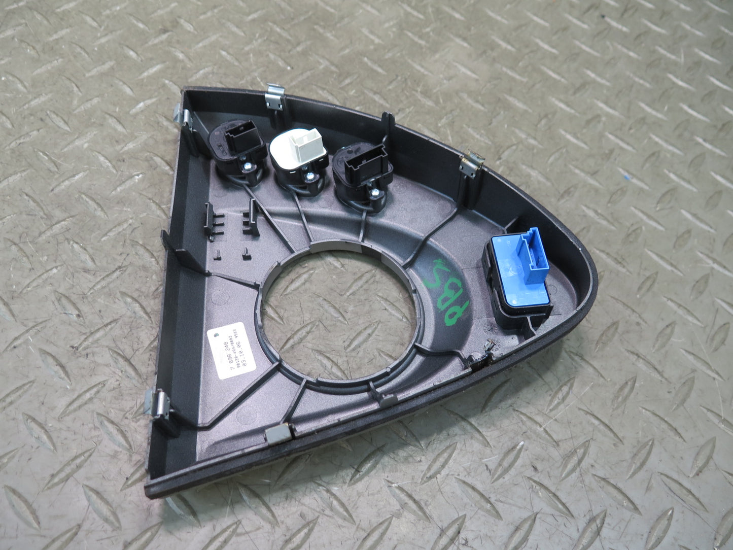 2006-2007 BMW E63 E64 M6 SMG Shifter Trim Bezel Cover Panel w Switches 7898248