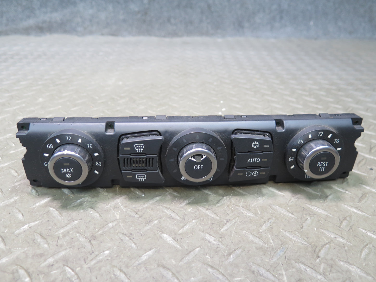 2006-2008 BMW E63 E64 M6 A/C Heater Climate Control Switch Panel 9122399