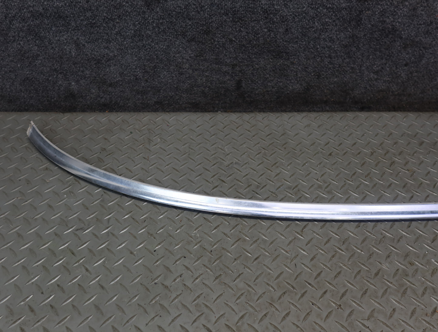 86-89 Mercedes R107 560SL Front Windshield Chrome Molding Trim Set OEM
