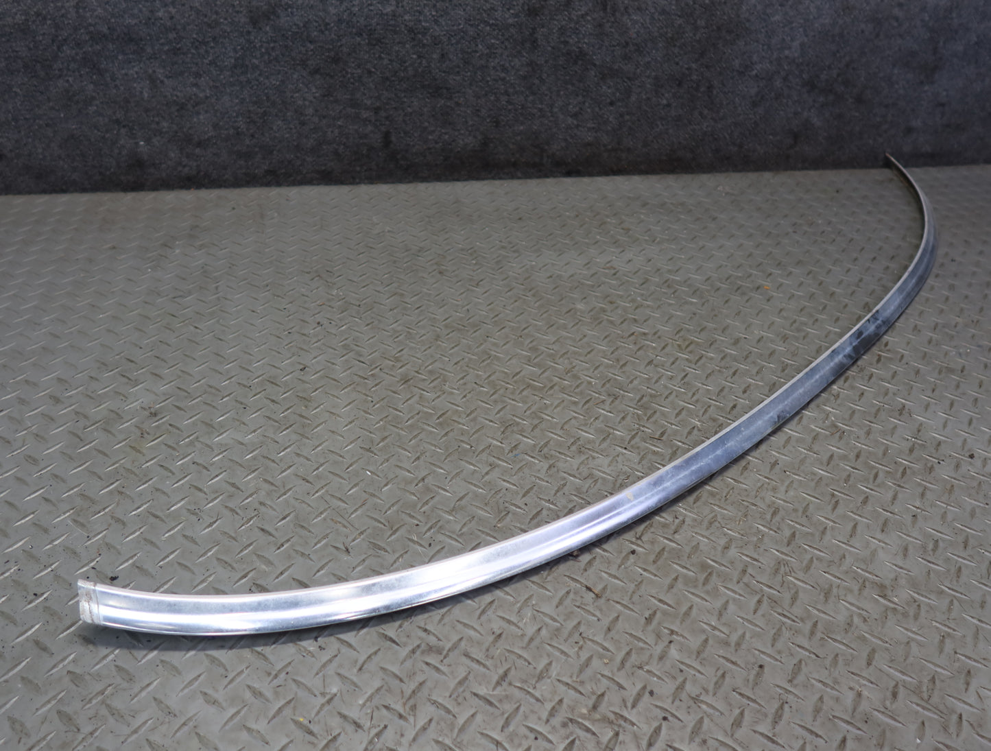 86-89 Mercedes R107 560SL Front Windshield Chrome Molding Trim Set OEM