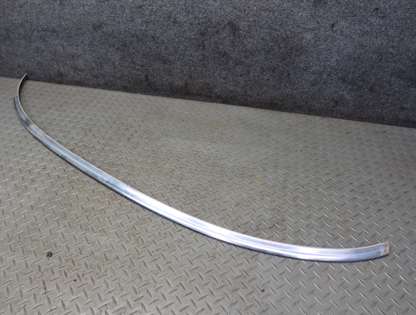 86-89 Mercedes R107 560SL Front Windshield Chrome Molding Trim Set OEM