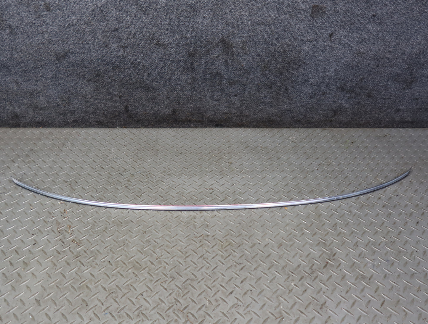 86-89 Mercedes R107 560SL Front Windshield Chrome Molding Trim Set OEM