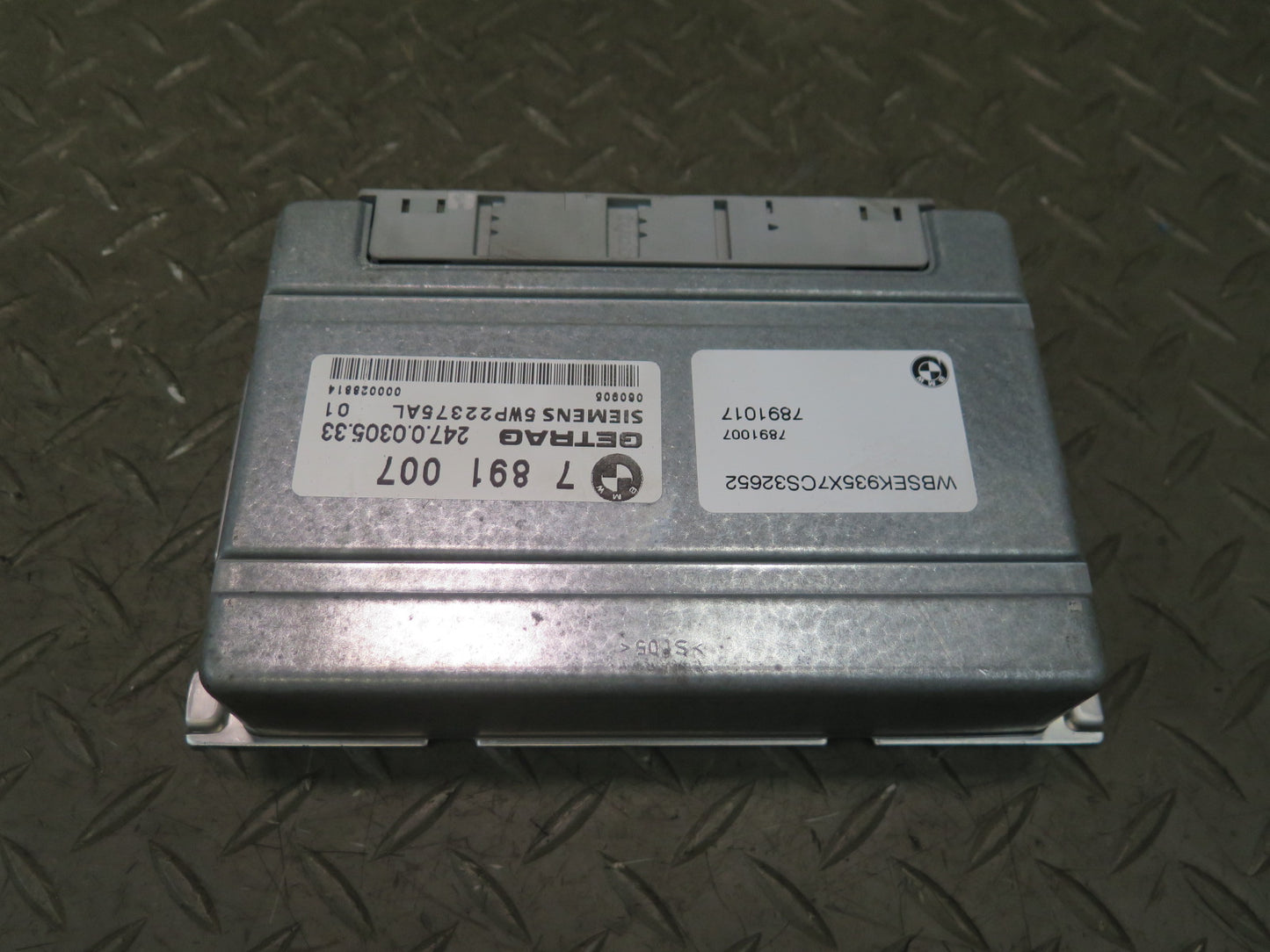 2006-2008 BMW E63 E64 M6 SMG Transmission Control Module Unit TCM TCU 7891007