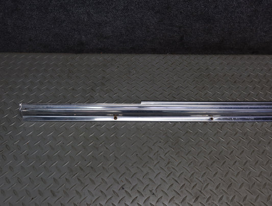 86-89 Mercedes R107 560SL Left & Right Door Sill Scuff Plate Trim Set OEM