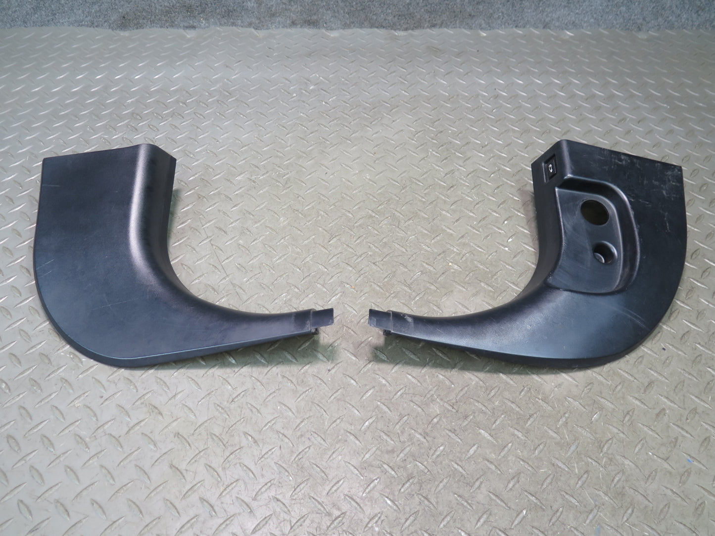 2006-2010 BMW E63 E64 Front Left & Right Kick Trim Cover Panel Set of 2