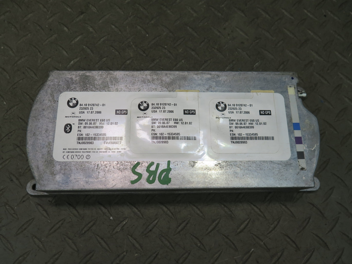 2006-2008 BMW E64 E63 M6 Telematics Bluetooth Control Module NO GPS 9120742
