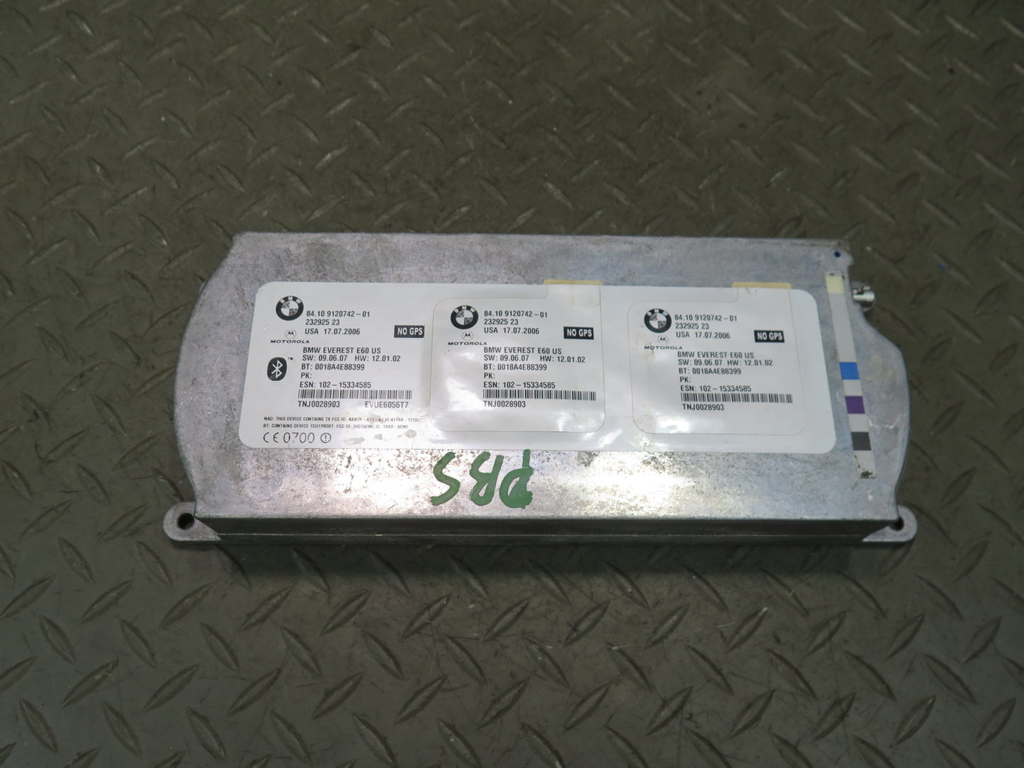 2006-2008 BMW E64 E63 M6 Telematics Bluetooth Control Module NO GPS 9120742