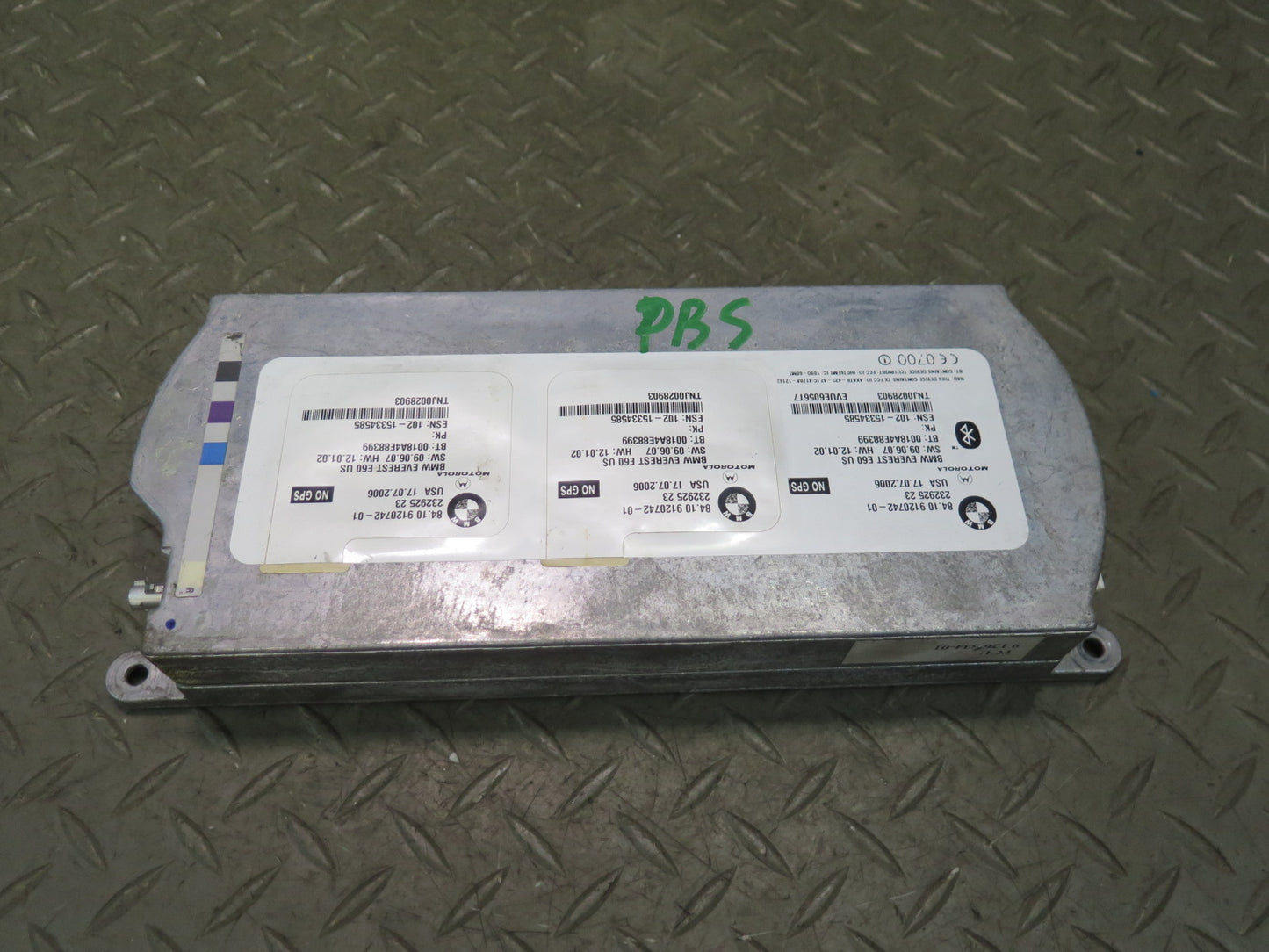 2006-2008 BMW E64 E63 M6 Telematics Bluetooth Control Module NO GPS 9120742