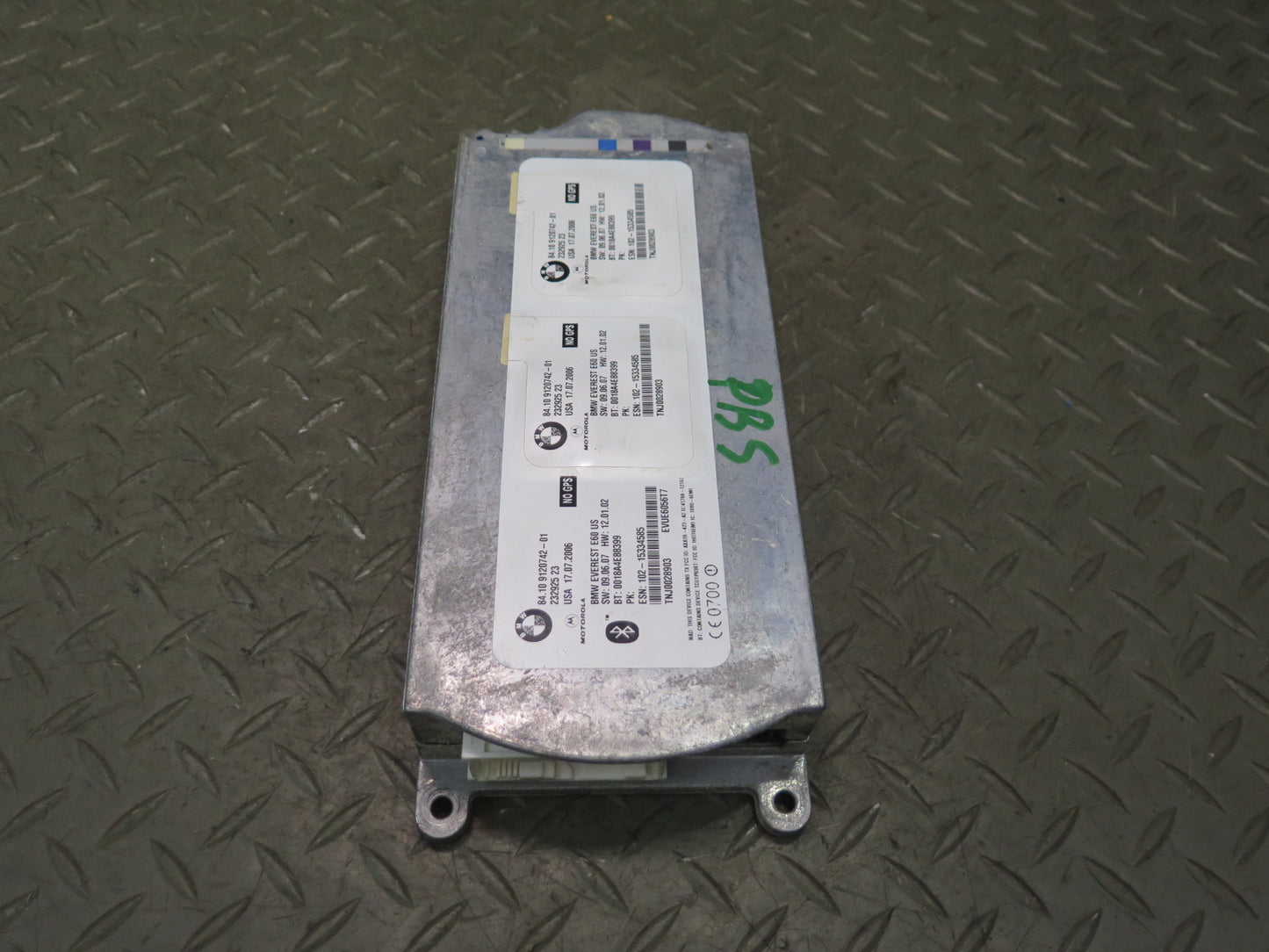 2006-2008 BMW E64 E63 M6 Telematics Bluetooth Control Module NO GPS 9120742