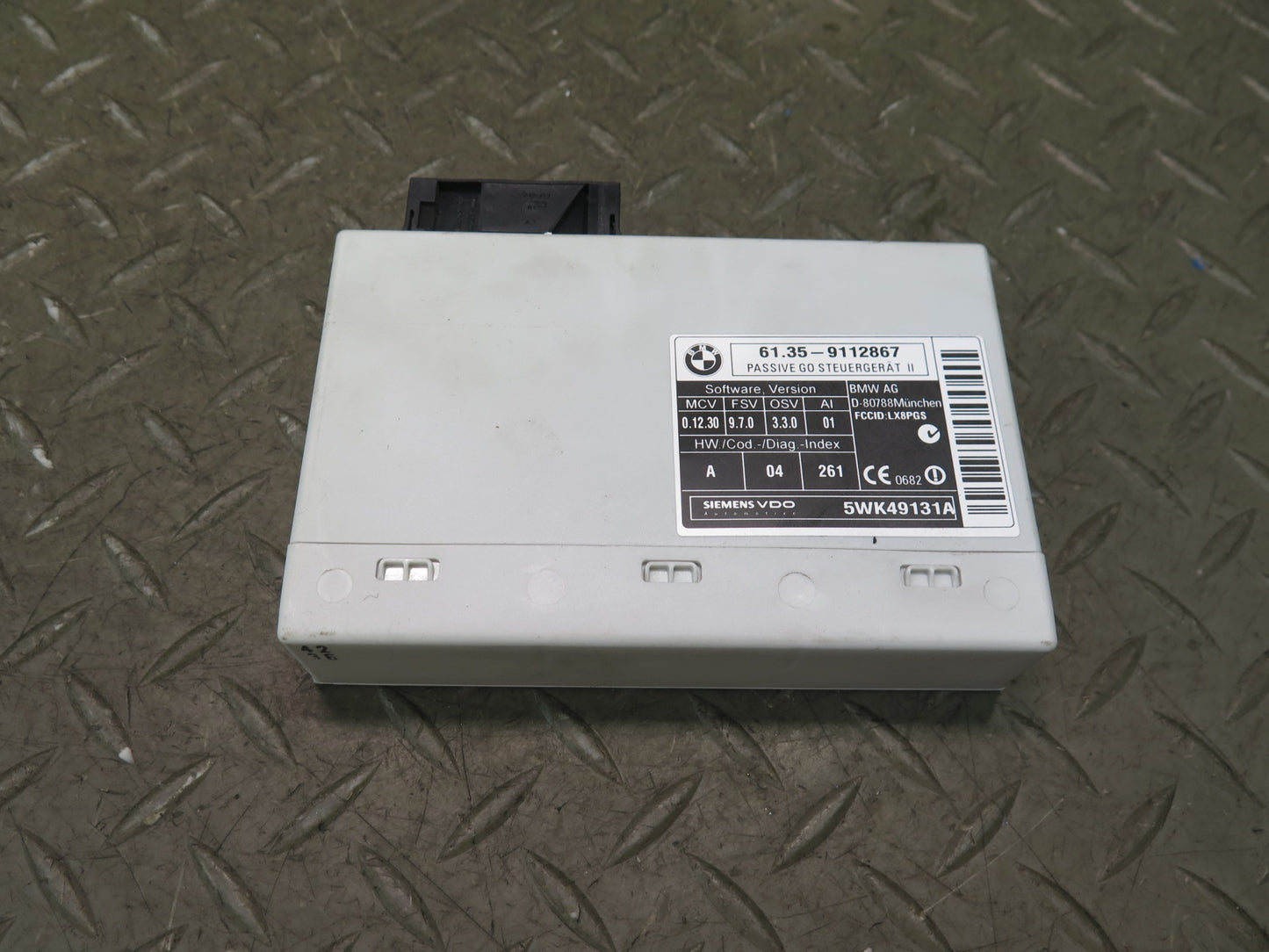 2006-2008 BMW E64 E63 M6 Keyless Entry Passive GO Control Module 9112867