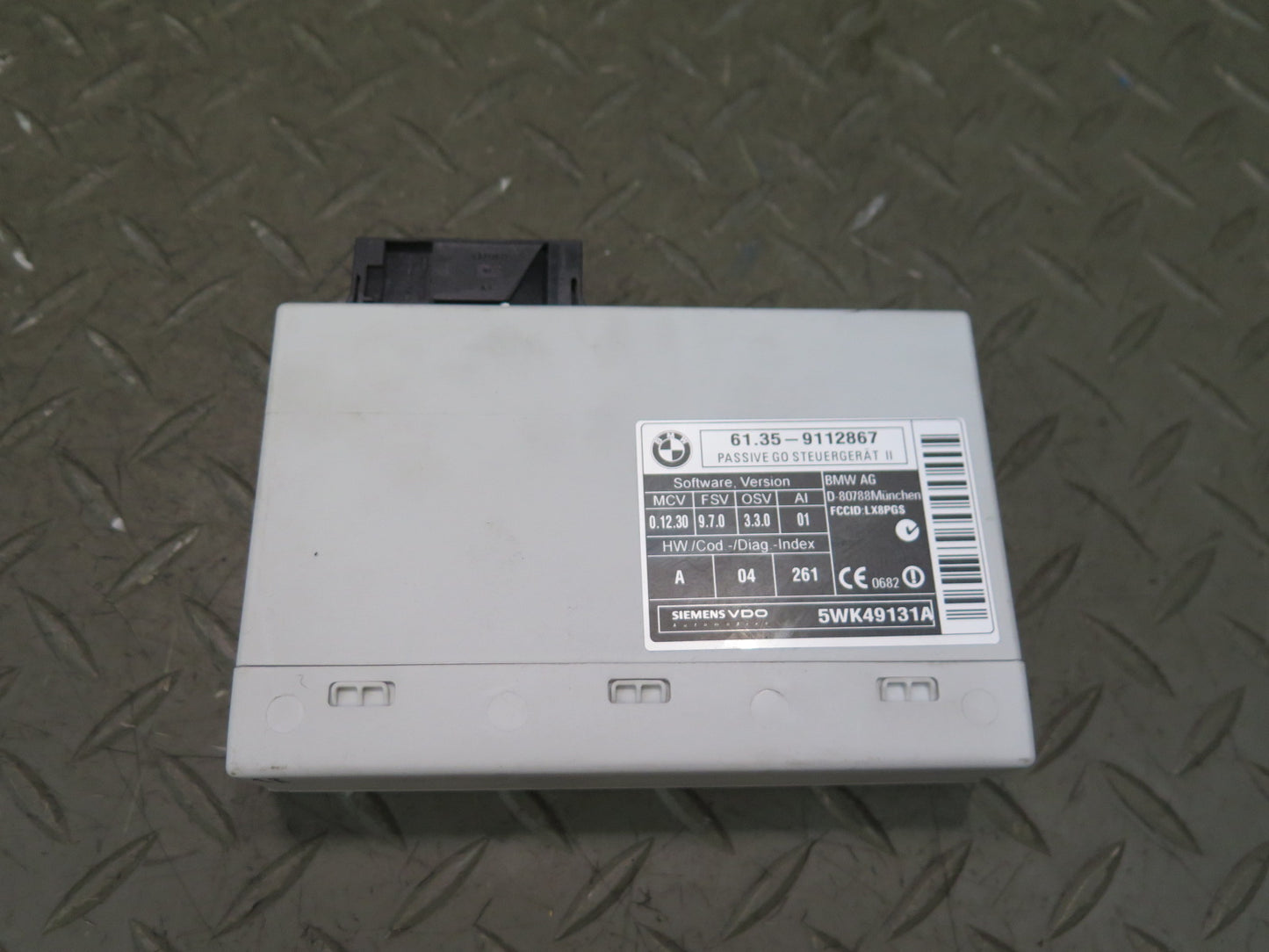 2006-2008 BMW E64 E63 M6 Keyless Entry Passive GO Control Module 9112867