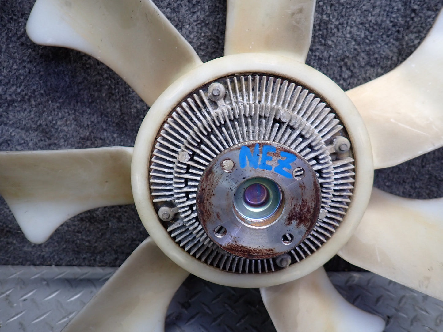 90-96 Nissan Z32 300ZX NA Engine Cooling Fan Motor Clutch w Blade