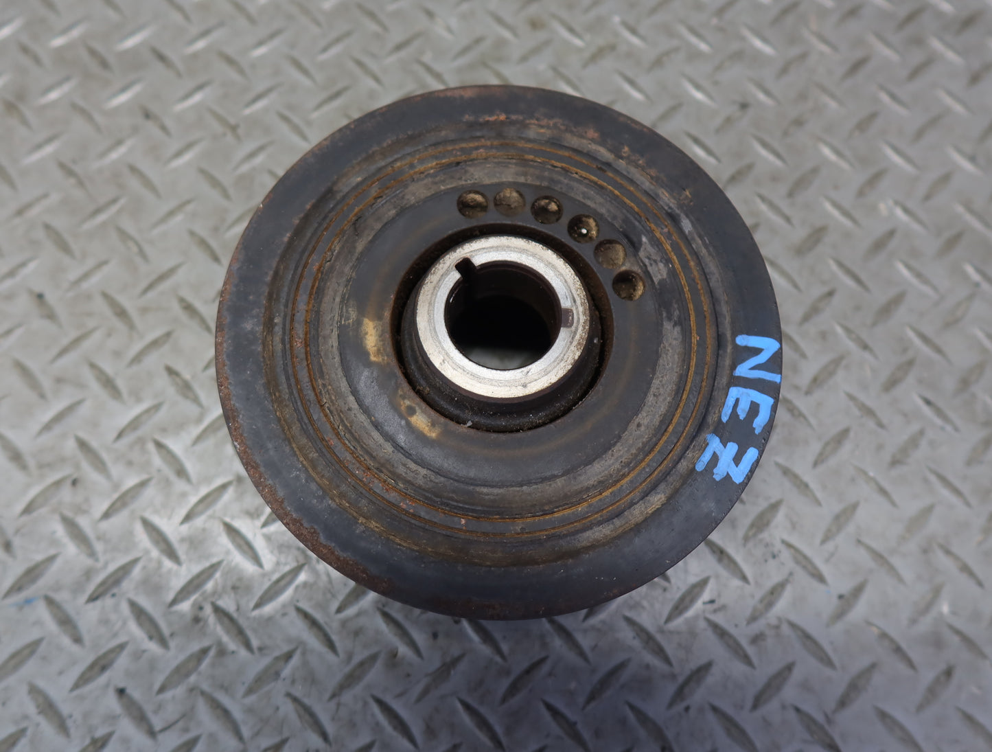 90-96 Nissan Z32 300ZX NA Engine Crankshaft Pulley Harmonic Balancer OEM