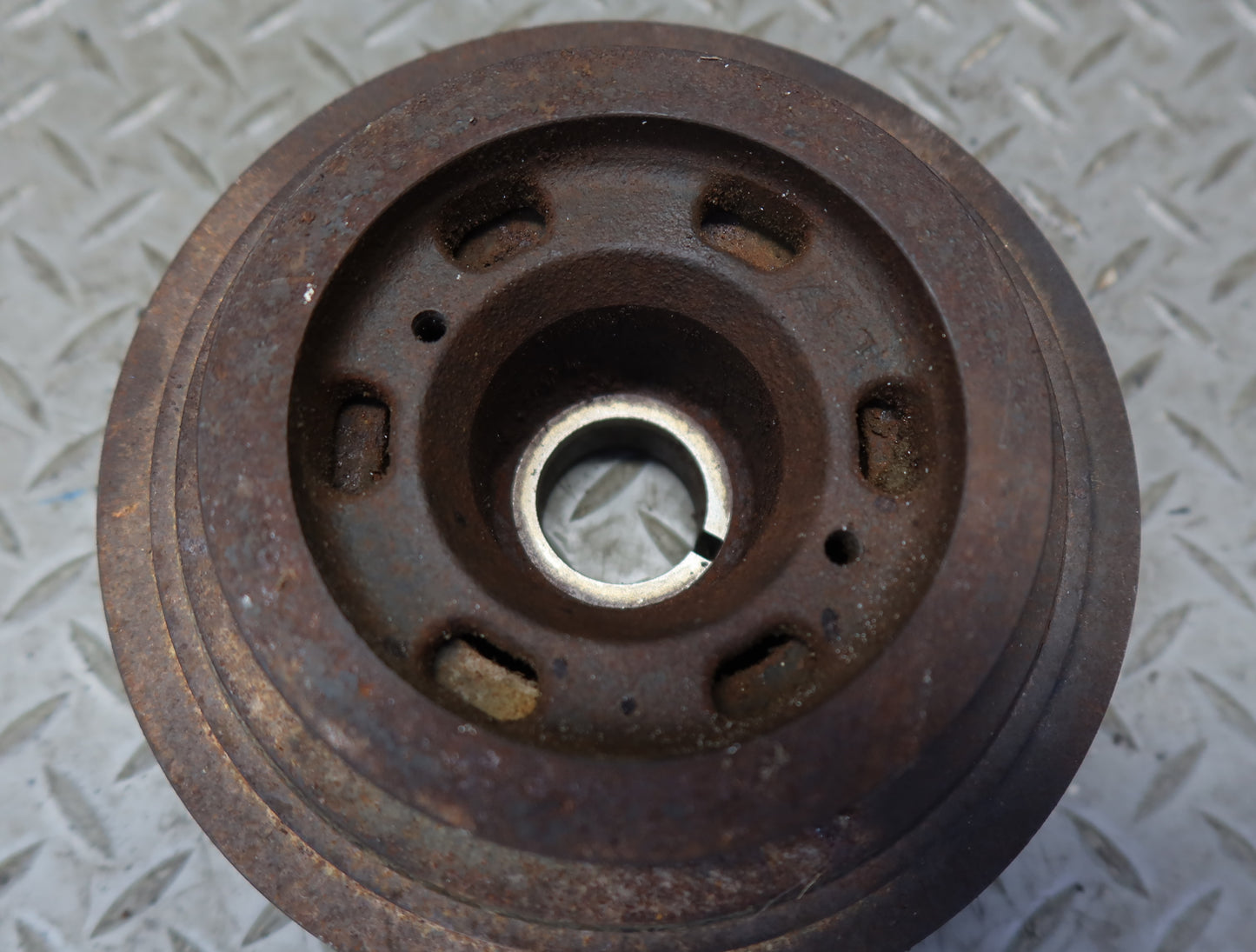 90-96 Nissan Z32 300ZX NA Engine Crankshaft Pulley Harmonic Balancer OEM