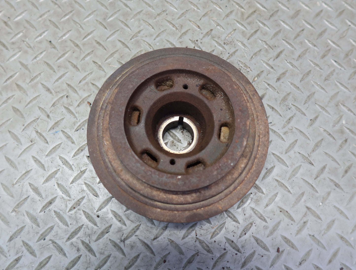 90-96 Nissan Z32 300ZX NA Engine Crankshaft Pulley Harmonic Balancer OEM