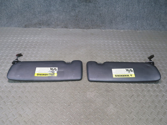 2006-2010 BMW E64 M6 Convertible Front Left & Right Sun Visor Set of 2