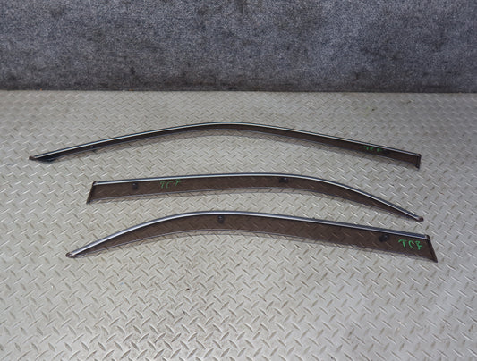 99-01 Toyota Crown JZS175 Set of 3 Front & Rear Door Window Visor Rain Guard OEM