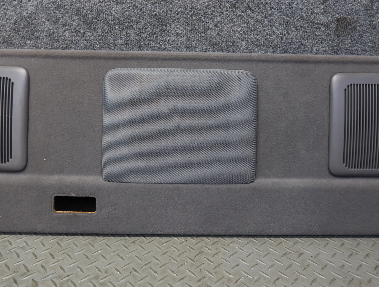 99-01 Toyota Crown JZS175 Rear Parcel Shelf Deck Trim Panel w Speaker Cover OEM