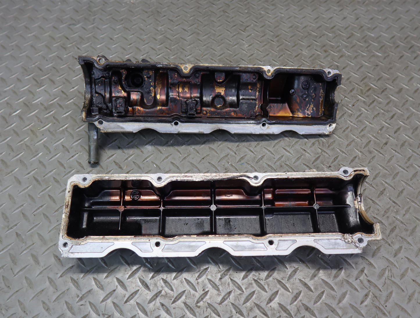 90-96 Nissan Z32 300ZX NA VG30DE Engine Motor Cylinder Head Valve Cover Set