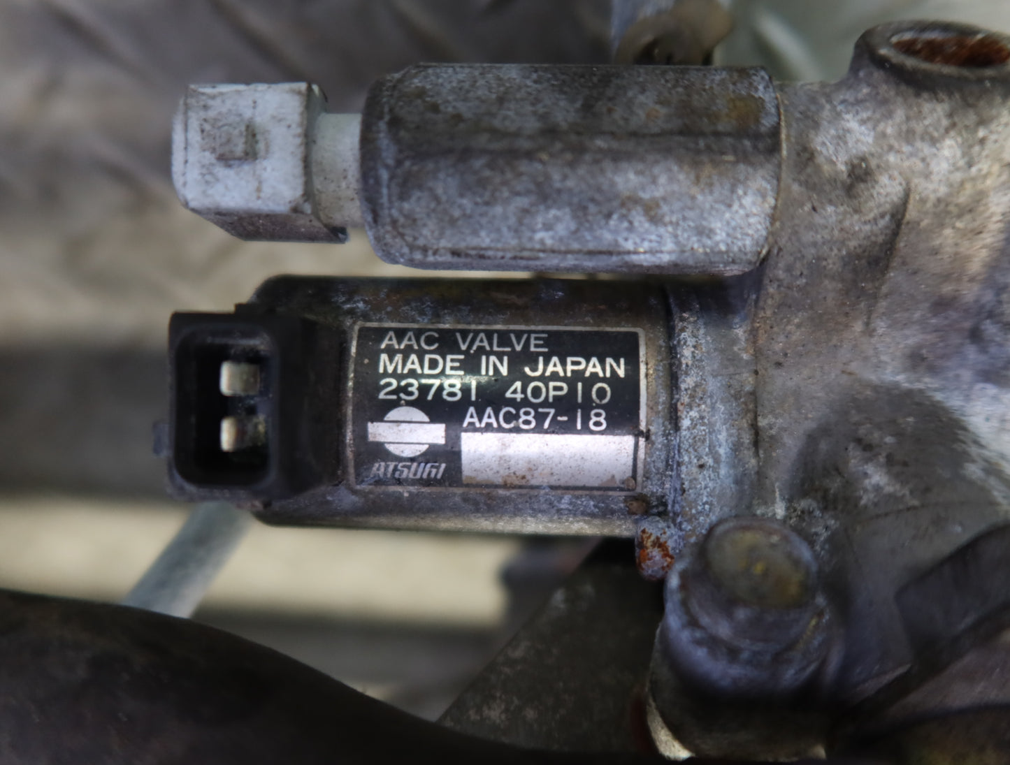 90-96 Nissan Z32 300ZX NA VG30DE Upper Intake Manifold w Idle Control Valve OEM