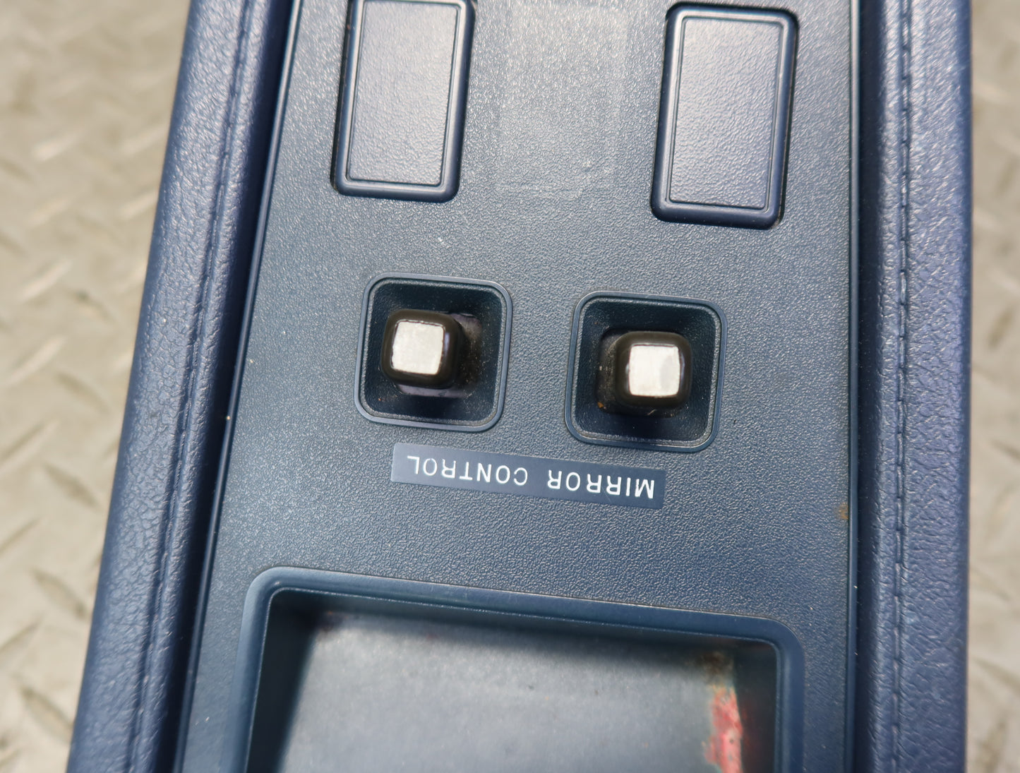 84-89 Nissan Z31 300ZX Center Console Trim Cover Panel w Mirror Switch OEM