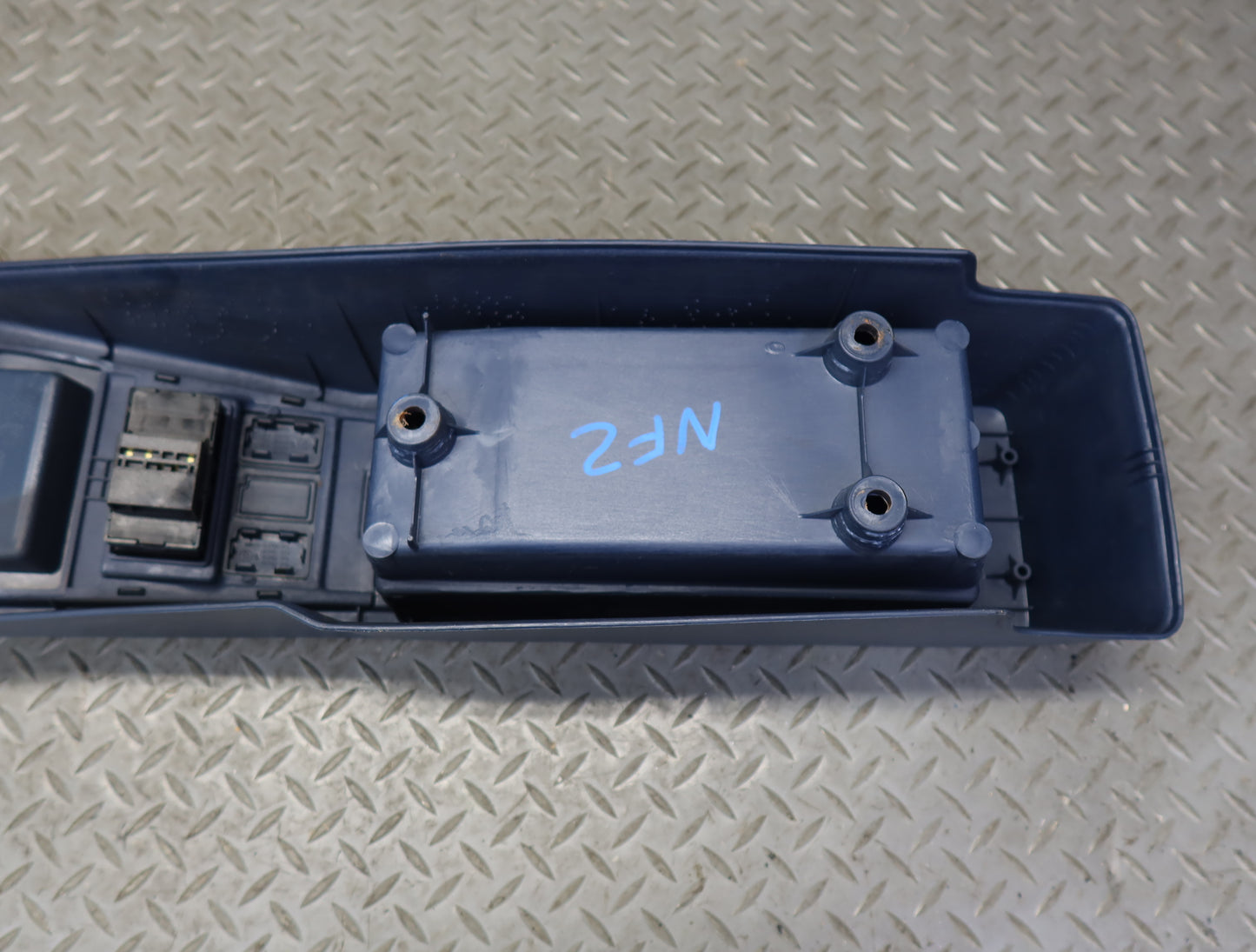 84-89 Nissan Z31 300ZX Center Console Trim Cover Panel w Mirror Switch OEM