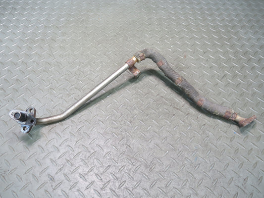 90-96 Nissan Z32 300ZX VG30DE NA Set of 2 EGR Pipe Tube w Valve OEM