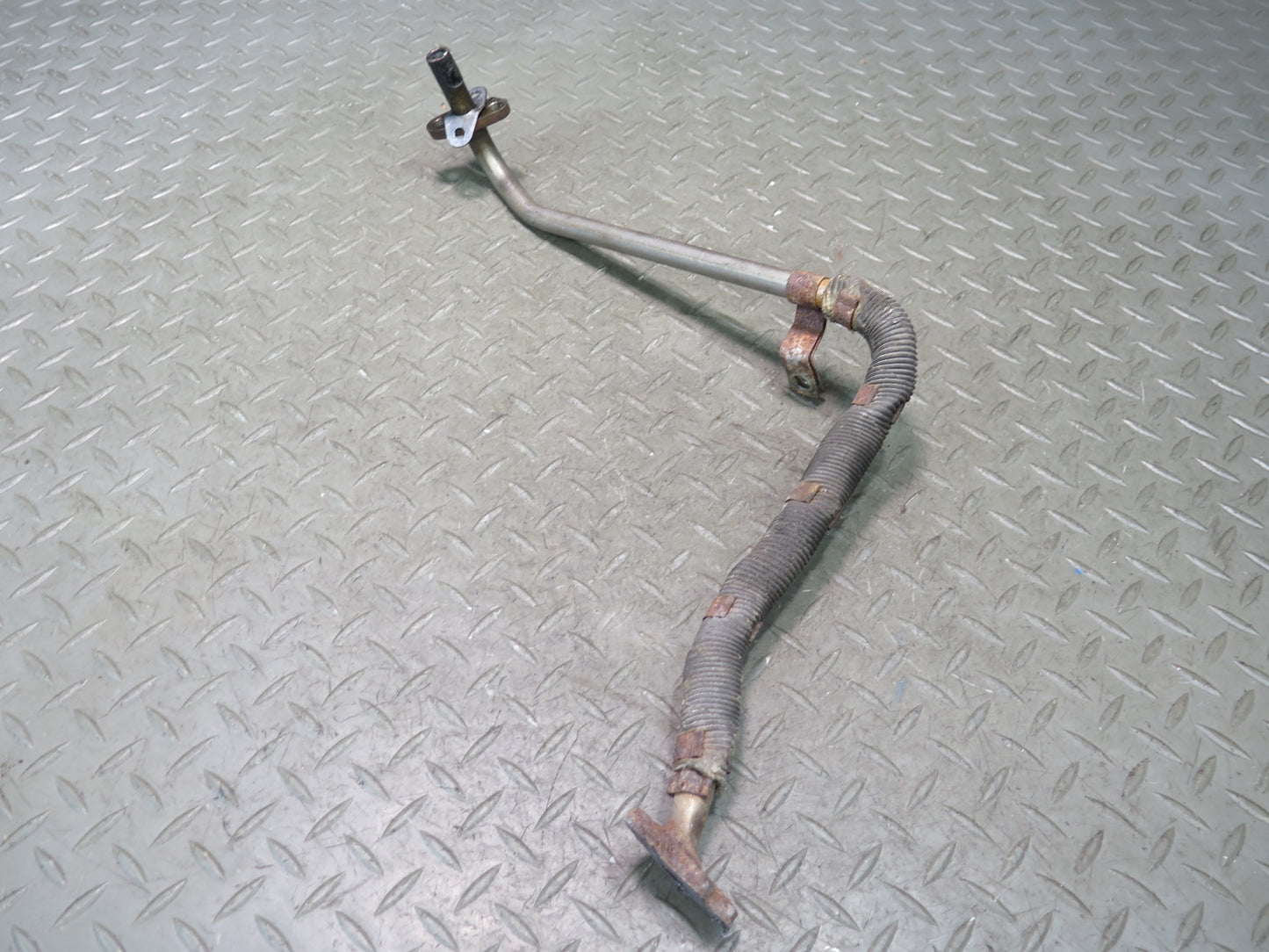 90-96 Nissan Z32 300ZX VG30DE NA Set of 2 EGR Pipe Tube w Valve OEM