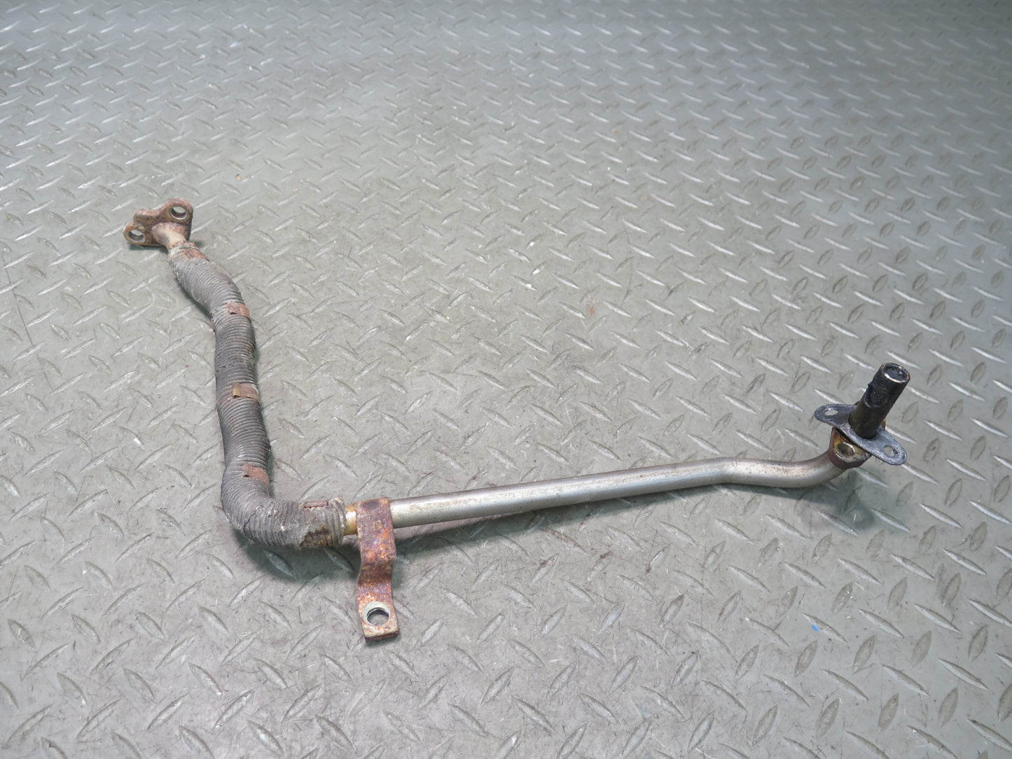 90-96 Nissan Z32 300ZX VG30DE NA Set of 2 EGR Pipe Tube w Valve OEM