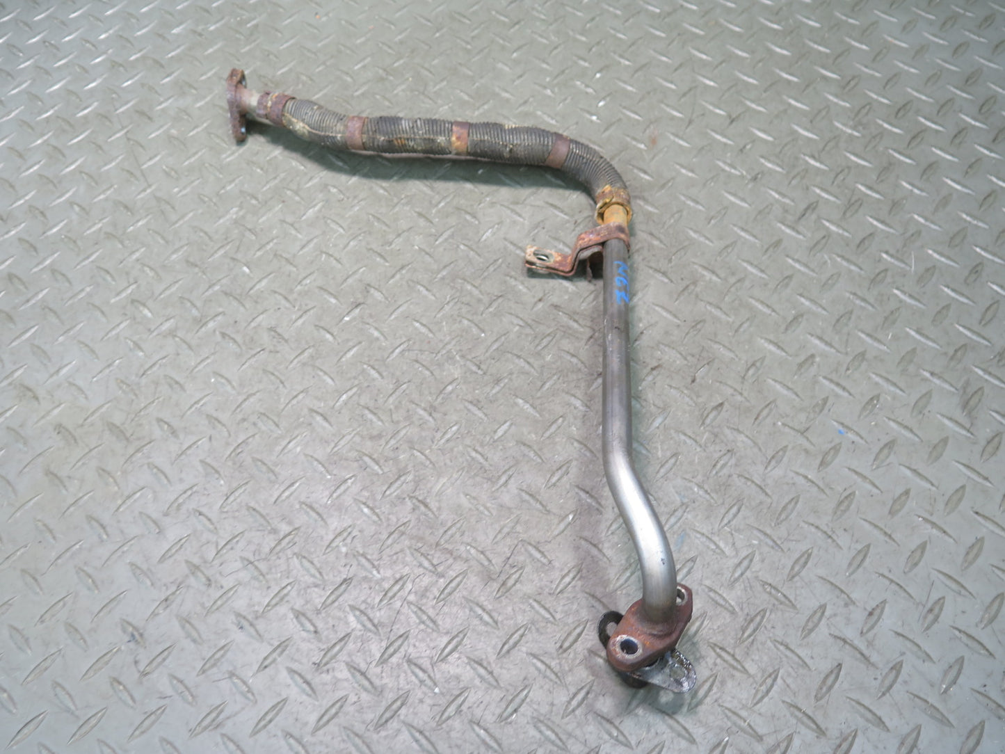 90-96 Nissan Z32 300ZX VG30DE NA Set of 2 EGR Pipe Tube w Valve OEM